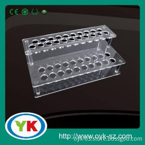 E cigarette holder Porous e cig display shelf with competitive price